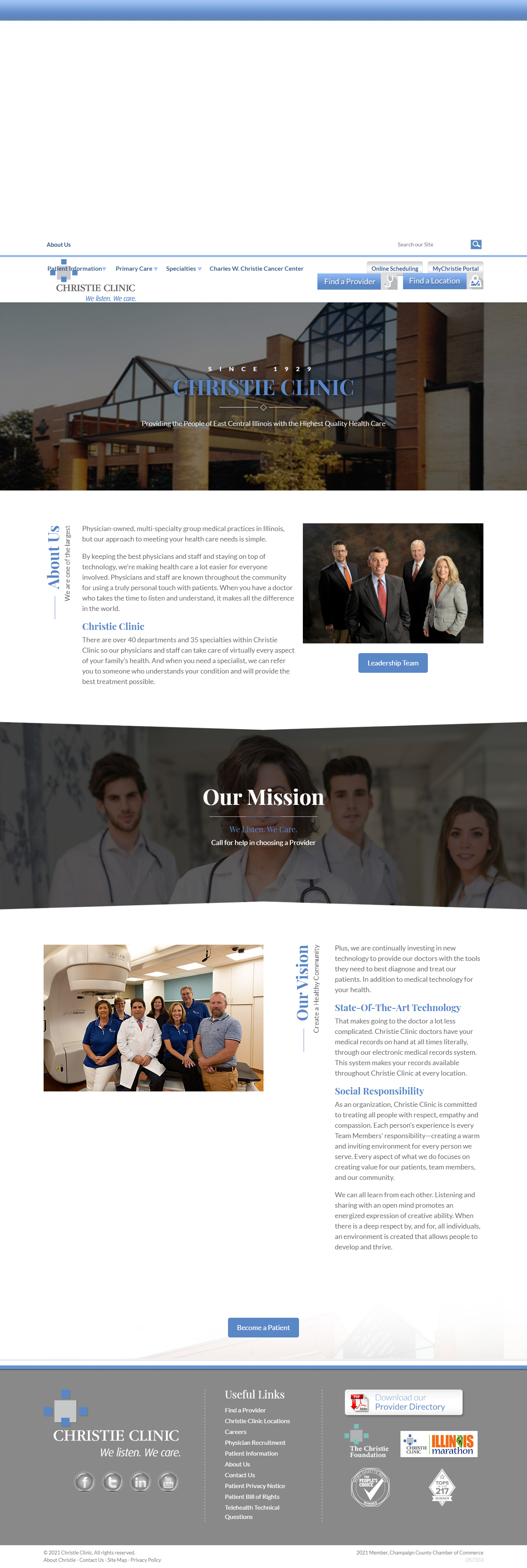 Hosting Company Layout Preview