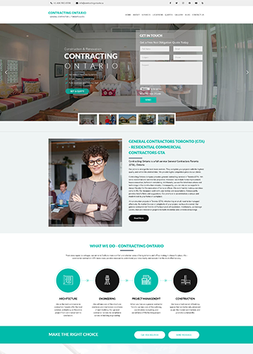 Hosting Company Layout Preview