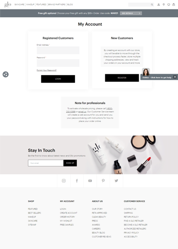 Hosting Company Layout Preview